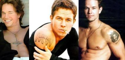 Mark Wahlberg Tattoo Design